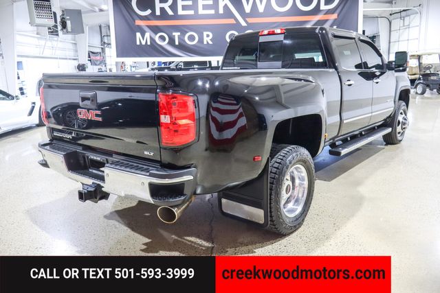 2016 GMC Sierra 3500HD SLT 4x4 Dually Duramax Diesel Allison 1Owner Black 2016 GMC Sierra 3500HD SLT 4x4 Dually Duramax Diesel Allison 1Owner Black