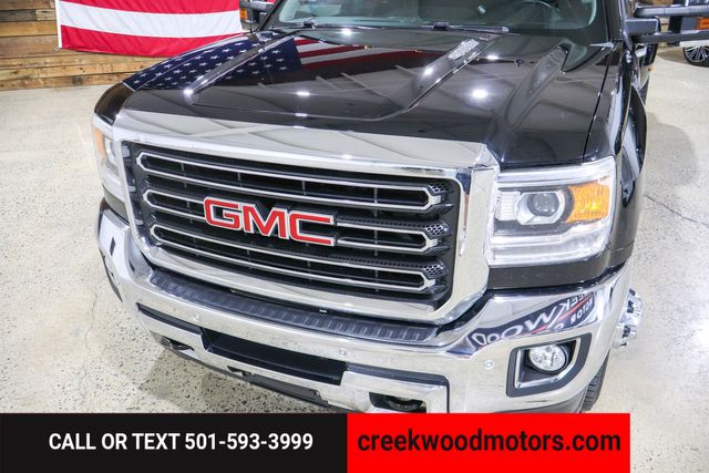 2016 GMC Sierra 3500HD SLT 4x4 Dually Duramax Diesel Allison 1Owner Black