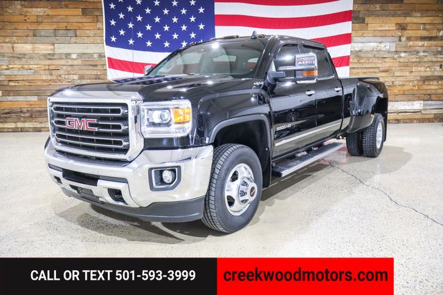 2016 GMC Sierra 3500HD SLT 4x4 Dually Duramax Diesel Allison 1Owner Black 2016 GMC Sierra 3500HD SLT 4x4 Dually Duramax Diesel Allison 1Owner Black