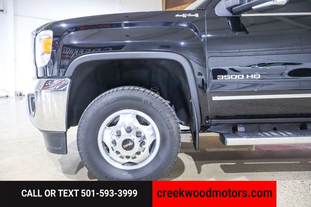 2016 GMC Sierra 3500HD SLT 4x4 Dually Duramax Diesel Allison 1Owner Black