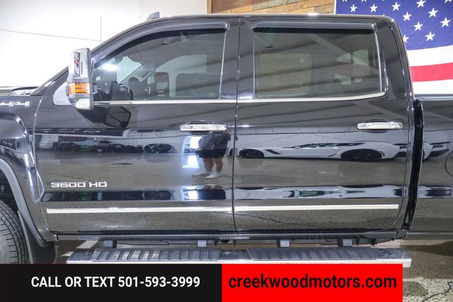 2016 GMC Sierra 3500HD SLT 4x4 Dually Duramax Diesel Allison 1Owner Black