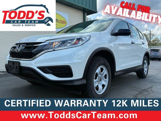 2016 Honda CR-V LX | Hendersonville, Tennessee | ToddsCarTeam.com