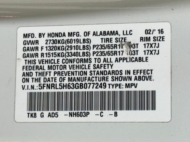 2016 Honda Odyssey EX L w/RES 4dr Mini Van | Houston, TX | Houston Auto Credit 2016 Honda Odyssey EX L w/RES 4dr Mini Van | Houston, TX | Houston Auto Credit