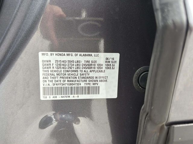 2016 Honda Pilot EX-L w/Navi | Alpharetta, GA | Star Motors