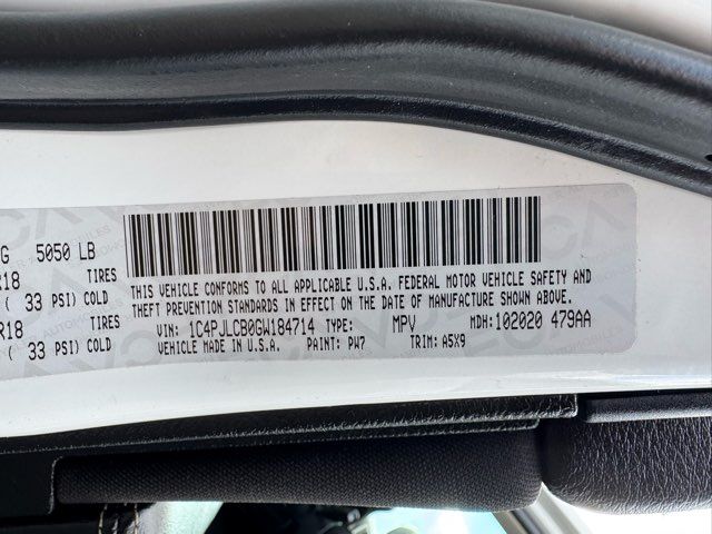 2016 Jeep Cherokee Latitude Altitude