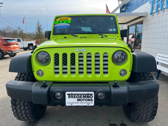 2016 Jeep Wrangler 4x4 Sport S