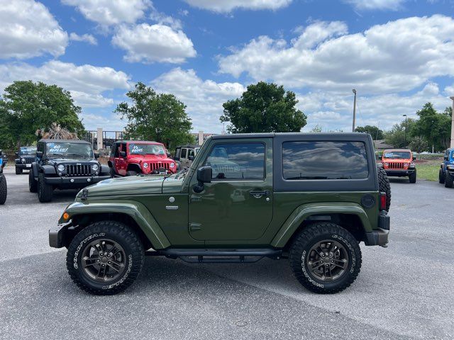 2016 Jeep Wrangler Sahara 75th Anniversary - 1-Owner