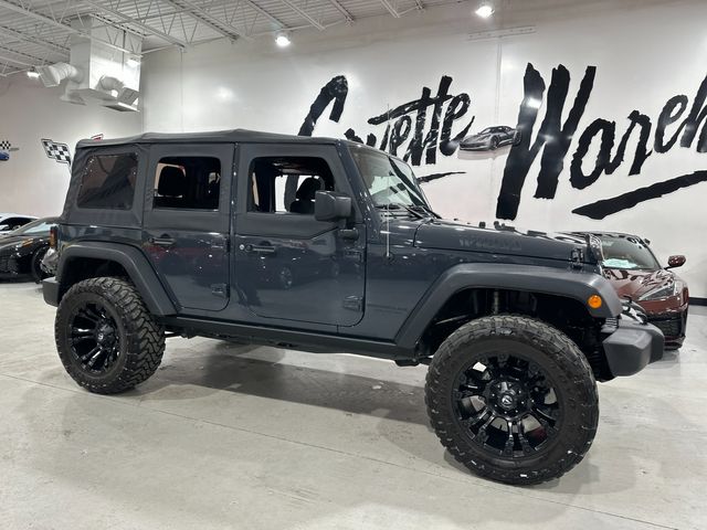 2016 Jeep Wrangler Unlimited Willys Wheeler, 430 Radio, Max Tow, Fuel 20's-35's | Dallas, Texas | Corvette Warehouse 2016 Jeep Wrangler Unlimited Willys Wheeler, 430 Radio, Max Tow, Fuel 20's-35's | Dallas, Texas | Corvette Warehouse