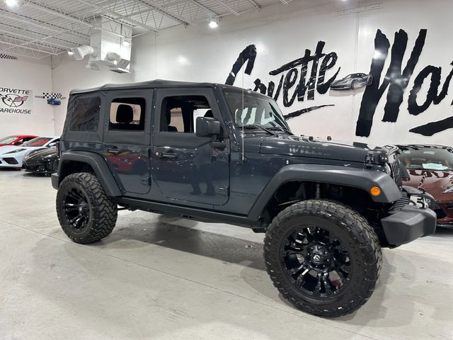 2016 Jeep Wrangler Unlimited Willys Wheeler, 430 Radio, Max Tow, Fuel 20's-35's | Dallas, Texas | Corvette Warehouse 2016 Jeep Wrangler Unlimited Willys Wheeler, 430 Radio, Max Tow, Fuel 20's-35's | Dallas, Texas | Corvette Warehouse
