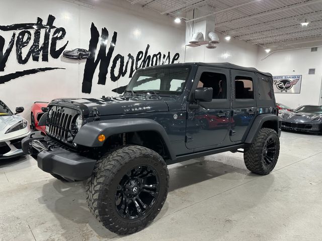 2016 Jeep Wrangler Unlimited Willys Wheeler, 430 Radio, Max Tow, Fuel 20's-35's | Dallas, Texas | Corvette Warehouse 2016 Jeep Wrangler Unlimited Willys Wheeler, 430 Radio, Max Tow, Fuel 20's-35's | Dallas, Texas | Corvette Warehouse