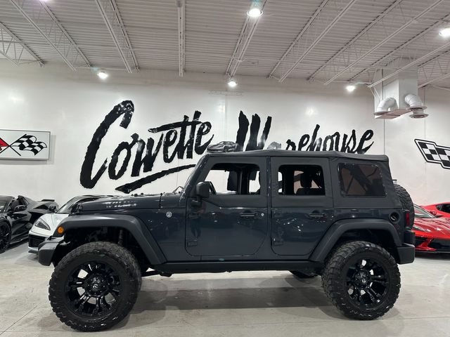 2016 Jeep Wrangler Unlimited Willys Wheeler, 430 Radio, Max Tow, Fuel 20's-35's | Dallas, Texas | Corvette Warehouse 2016 Jeep Wrangler Unlimited Willys Wheeler, 430 Radio, Max Tow, Fuel 20's-35's | Dallas, Texas | Corvette Warehouse