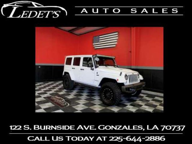 2016 Jeep Wrangler Unlimited SAHARA - Ledet's Auto Sales Gonzales, Louisiana 70737