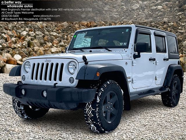 2016 Jeep Wrangler Unlimited Sport | Naugatuck, Connecticut | A Better Way Wholesale Autos-CT