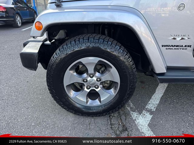 2016 Jeep Wrangler Unlimited Sahara