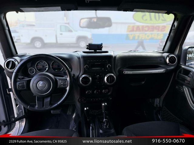 2016 Jeep Wrangler Unlimited Sahara