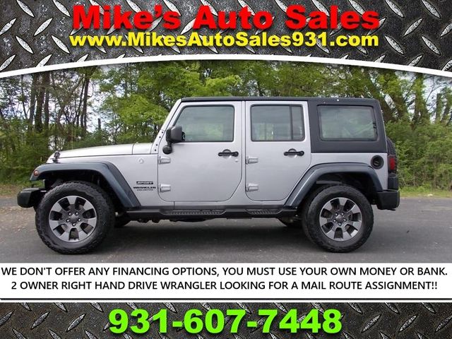 2016 Jeep Wrangler Unlimited Sport RHD | Shelbyville, TN | Mike's Auto Sales