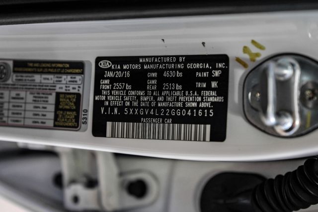 2016 Kia Optima SXL Turbo 2016 Kia Optima SXL Turbo