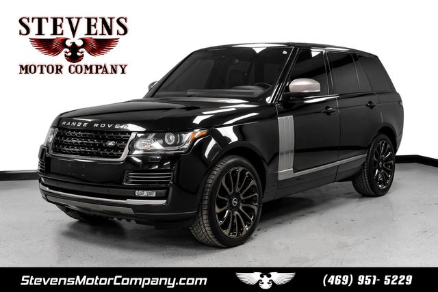 2016 Land Rover Range Rover Supercharged V8 AutobiographyWheelPkg MeridianSoun | Dallas, TX | Stevens Motor Company LLC