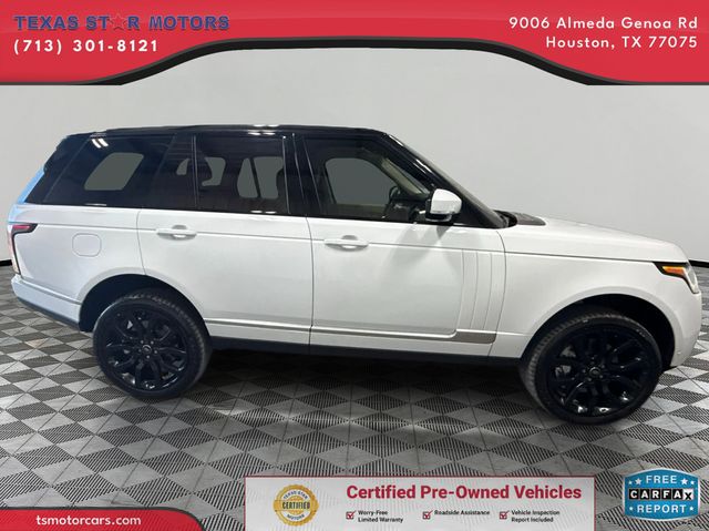2016 Land Rover RANGE ROVER SUPERCHARGED 2016 Land Rover RANGE ROVER SUPERCHARGED
