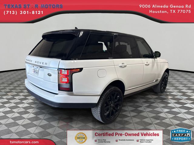 2016 Land Rover RANGE ROVER SUPERCHARGED 2016 Land Rover RANGE ROVER SUPERCHARGED