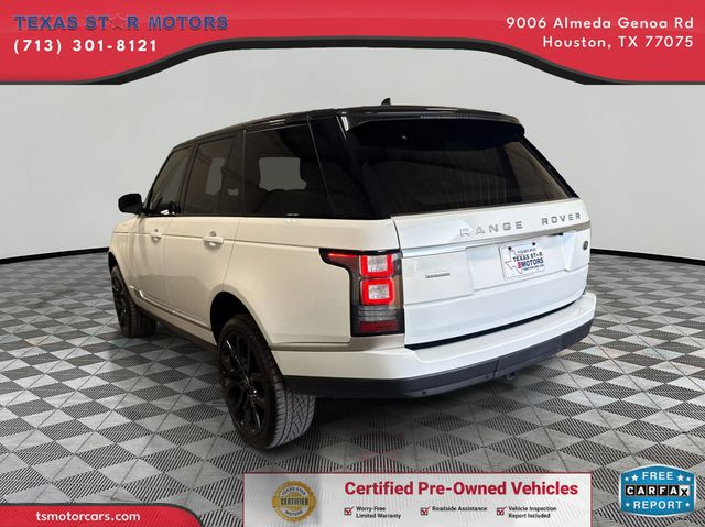 2016 Land Rover RANGE ROVER SUPERCHARGED 2016 Land Rover RANGE ROVER SUPERCHARGED