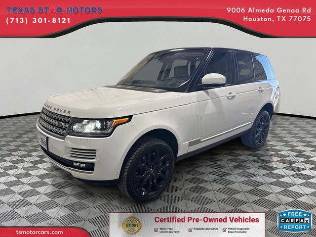 2016 Land Rover RANGE ROVER SUPERCHARGED | Houston, TX | Texas Star Motors 2016 Land Rover RANGE ROVER SUPERCHARGED | Houston, TX | Texas Star Motors