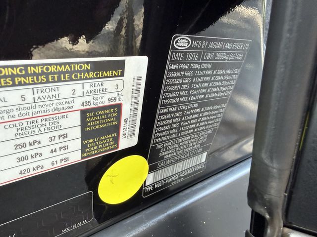 2016 Land Rover Range Rover Sport HSE