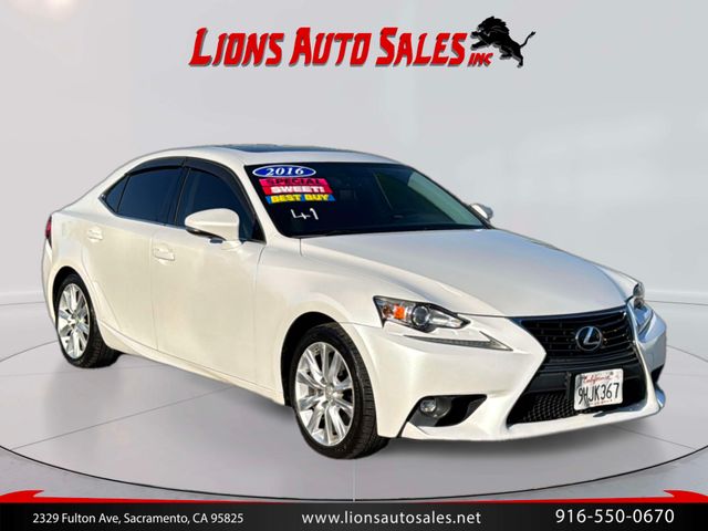 2016 Lexus IS 200t Base | Sacramento, CA | Lions Auto Sales 