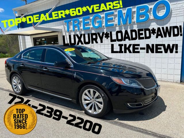 2016 Lincoln MKS AWD | Bentleyville, Pennsylvania | Tregembo Motors in Bentleyville, Pennsylvania 15314