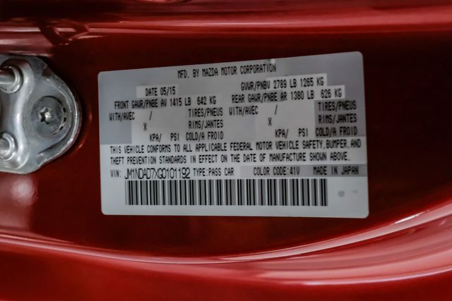 2016 Mazda MX-5 Miata Grand Touring Automatic | Addison, TX | Addison Autoplex