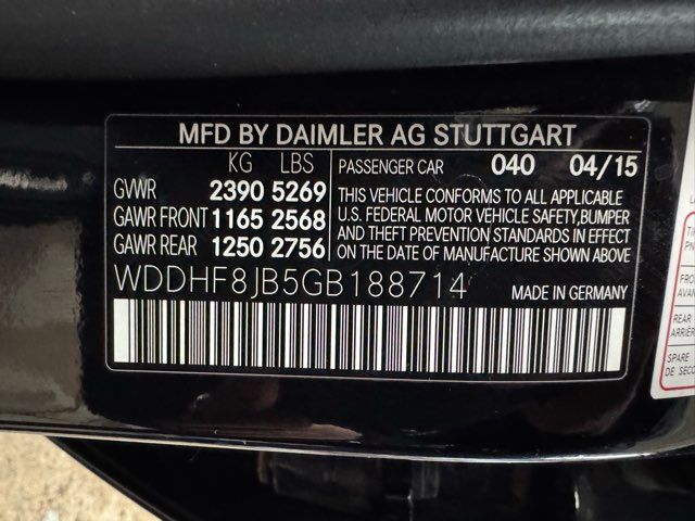 2016 Mercedes-Benz E-Class E 350 4MATIC