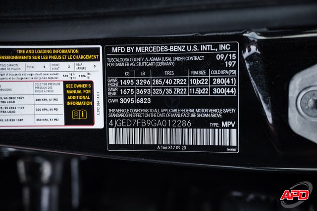 2016 Mercedes-Benz GLE AMG 63 S 2016 Mercedes-Benz GLE AMG 63 S