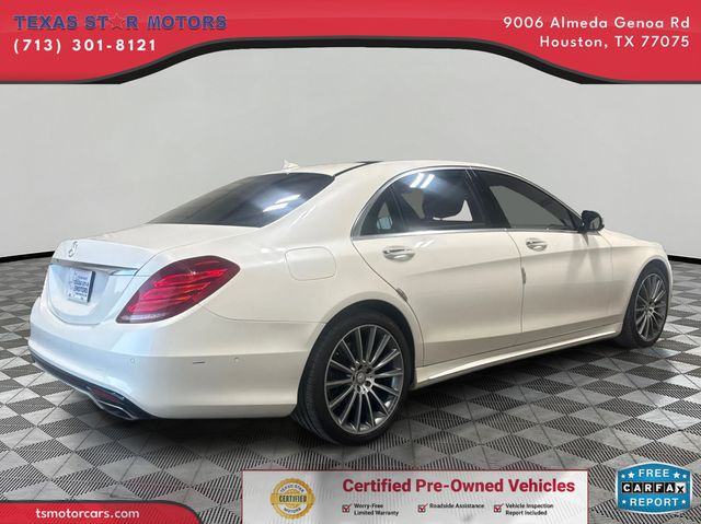 2016 Mercedes-Benz S-CLASS S550 | Houston, TX | Texas Star Motors