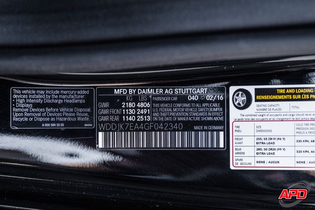 2016 Mercedes-Benz SL-Class AMG SL 63 2016 Mercedes-Benz SL-Class AMG SL 63