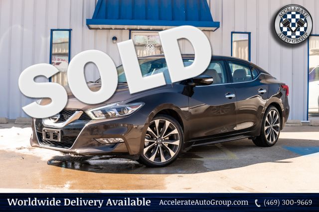 2016 Nissan Maxima 3.5 SR CLEAN CARFAX ONE OWNER NAV LOADED LEATHER