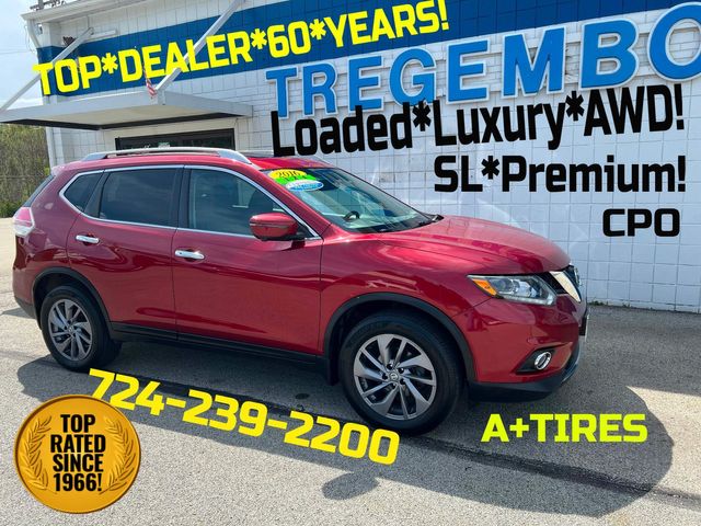 2016 Nissan Rogue AWD SL Premium | Bentleyville, Pennsylvania | Tregembo Motors