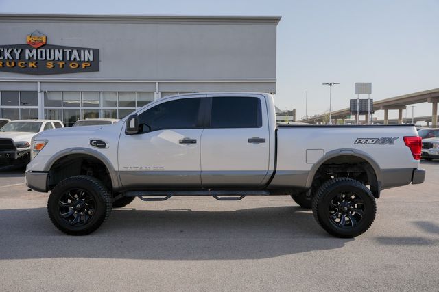 2016 Nissan Titan XD PRO-4X W/ UPGRADES / CUMMINS DIESEL 4X4 W/ AISIN | Austin, TX | Rocky Mountain Truck Stop Austin