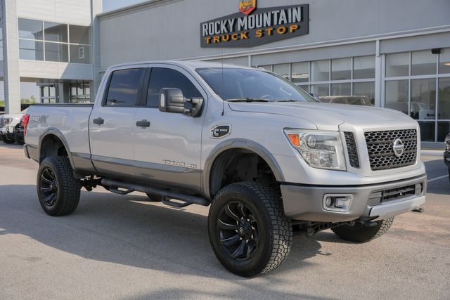 2016 Nissan Titan XD PRO-4X W/ UPGRADES / CUMMINS DIESEL 4X4 W/ AISIN | Austin, TX | Rocky Mountain Truck Stop Austin