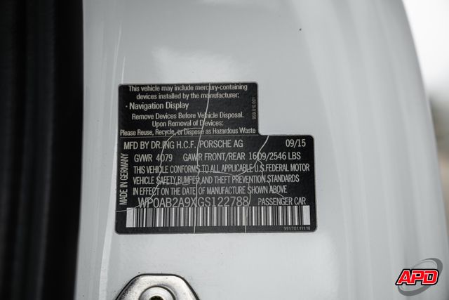 2016 Porsche 911 Carrera S 2016 Porsche 911 Carrera S