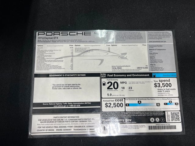 2016 Porsche Cayman GT4 | Longwood, FL | Millenia Motors 2016 Porsche Cayman GT4 | Longwood, FL | Millenia Motors