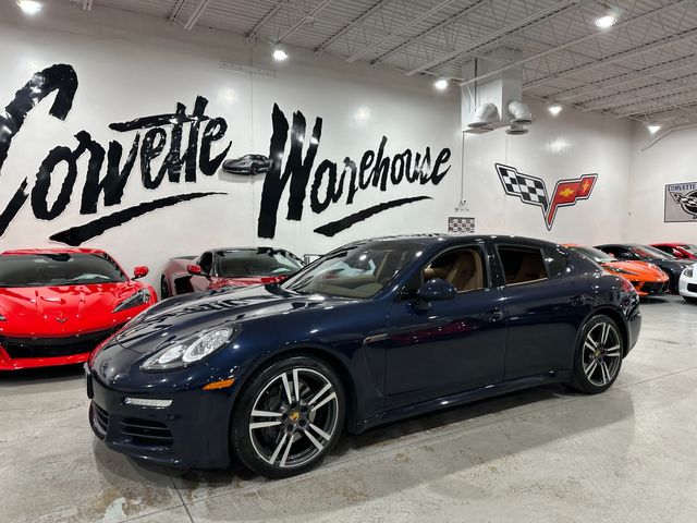 2016 Porsche Panamera Edition Model Premium Pkg Plus, Blue, Front Vent | Dallas, Texas | Corvette Warehouse 