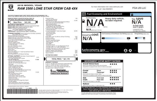 2016 Ram 2500 Lone Star | New York, NY | Spincar Demo Account 2016 Ram 2500 Lone Star | New York, NY | Spincar Demo Account