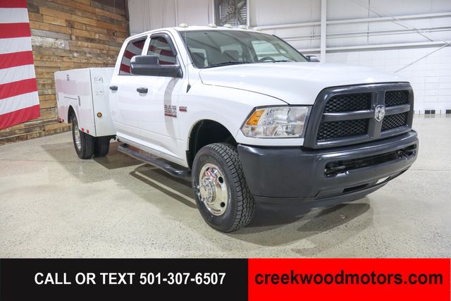 2016 Ram 3500 Utility Flatbed Boxes Dually 4x4 6.4 GAS Financing