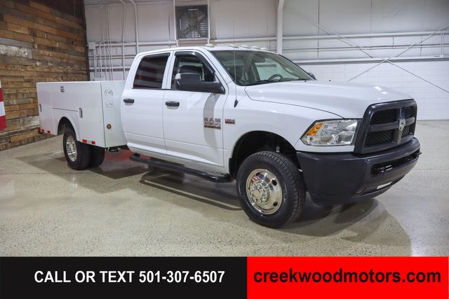 2016 Ram 3500 Utility Flatbed Boxes Dually 4x4 6.4 GAS Financing