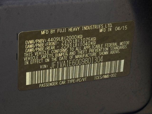 2016 Subaru WRX Premium | Houston, TX | Houston Auto Credit