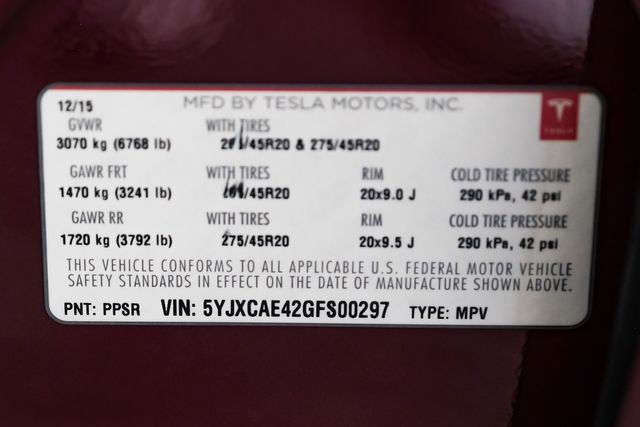 2016 Tesla Model X P90D 3rdRowSeat | Dallas, TX | Stevens Motor Company LLC 2016 Tesla Model X P90D 3rdRowSeat | Dallas, TX | Stevens Motor Company LLC