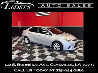 2016 Toyota Corolla LE - Ledet's Auto Sales Gonzales, Louisiana 70737