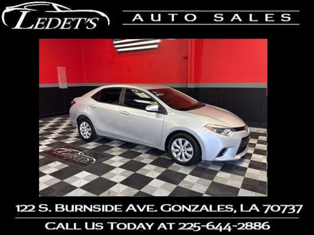 2016 Toyota Corolla LE - Ledet's Auto Sales Gonzales, Louisiana 70737