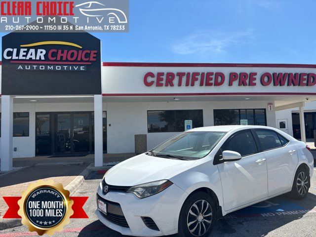 2016 Toyota Corolla LE | San Antonio, TX | Clear Choice Automotive South 2016 Toyota Corolla LE | San Antonio, TX | Clear Choice Automotive South