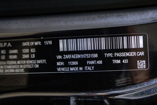 2017 Alfa Romeo Giulia Base | Mesquite, TX | Texas Autos Direct 2017 Alfa Romeo Giulia Base | Mesquite, TX | Texas Autos Direct